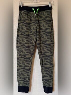 Psycho Bunny Kids Camo Joggers Boys Medium 10 12